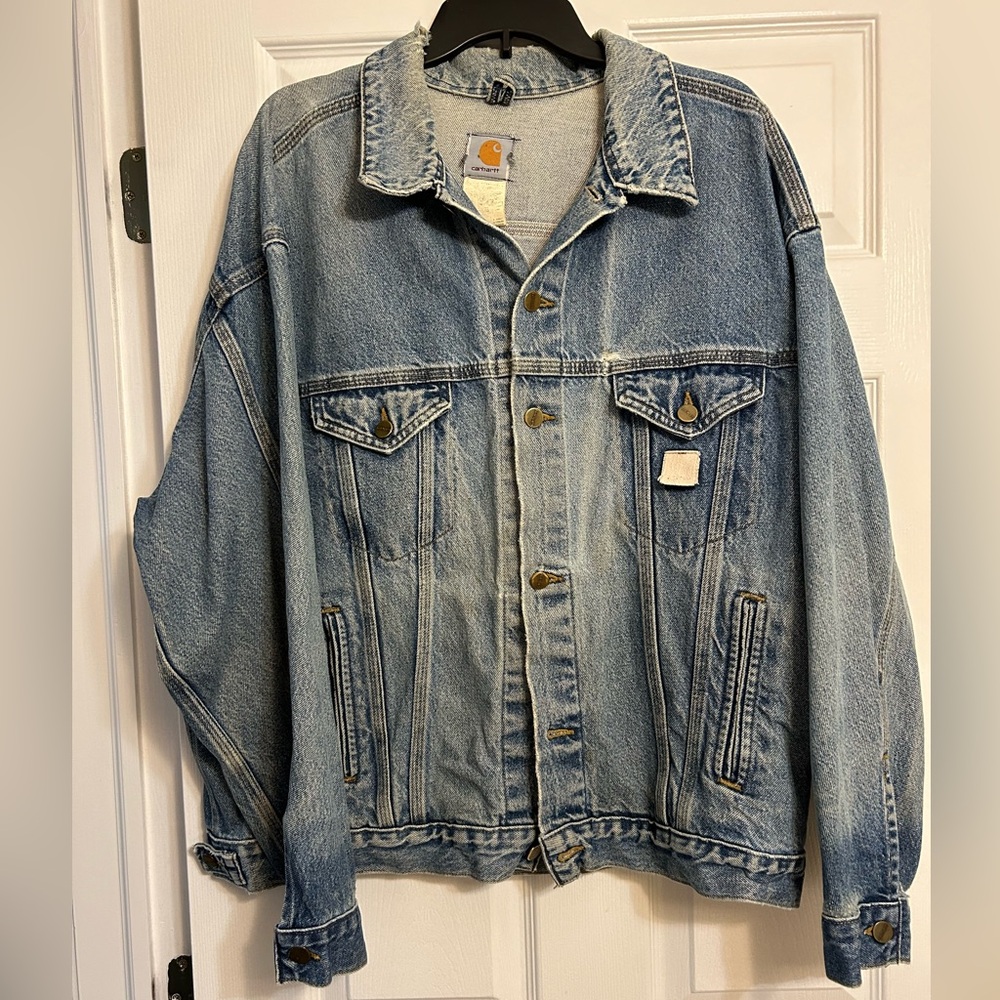 Vintage Carhartt Jean Jacket - Picture 1 of 6